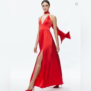 Alice + Olivia, Maxi Dress, Size 0, Red